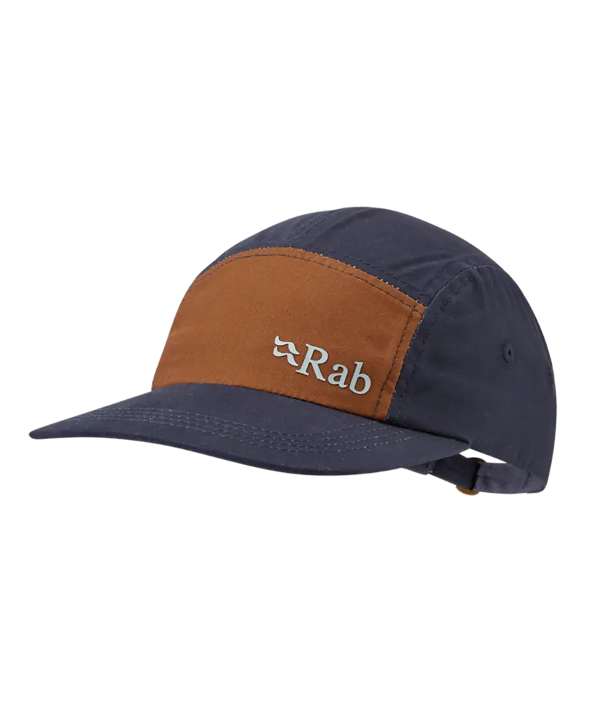 Rab Rab Venant 5 Panel Cap Ebony/Footprint