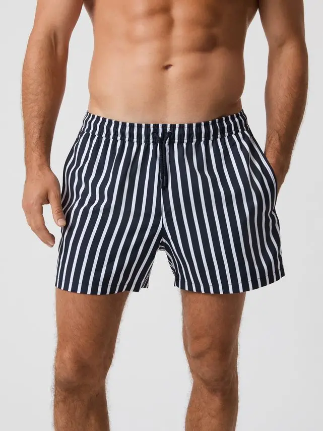 Björn Borg BORG PRINT SWIM SHORTS, BB WIDE STRIPE 2