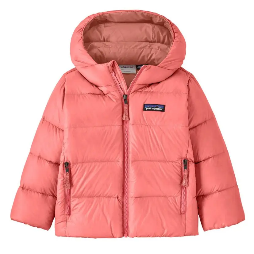 Patagonia Patagonia - Baby Hi-Loft Down Sweater Hoody Sparkle Pink
