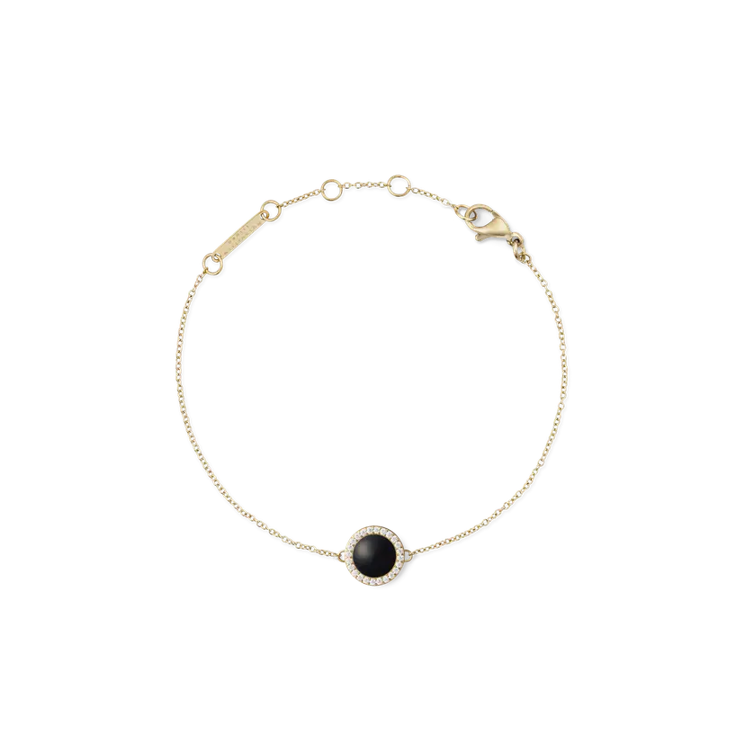 Daniel Wellington Gold Bracelet Audrey Black Agathe | DW