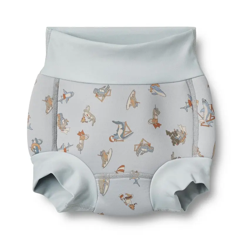 Wheat Wheat Neoprene Swim Pants Anker Swim Club (XS : 0-3 mnd)