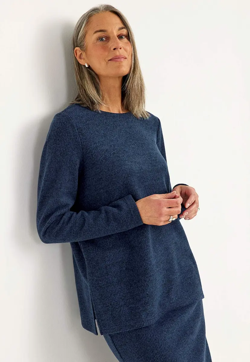 Cellbes of Sweden Supermyk genser med splitt