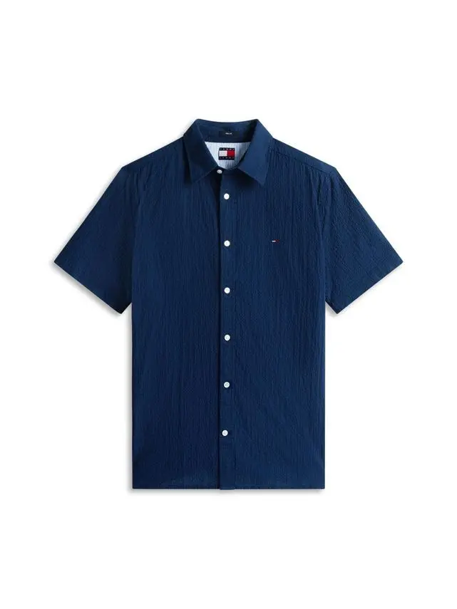 Tommy Jeans TJM REG SEERSUCKER SHIRT EXT
