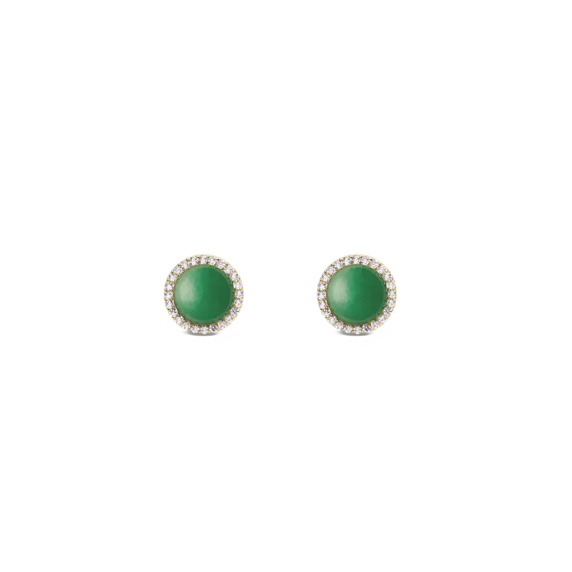 Daniel Wellington Gold Earrings Audrey Jade | DW