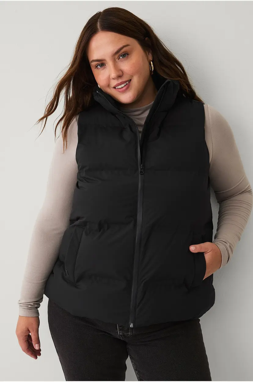 Zizzi Vest cAnora - Svart