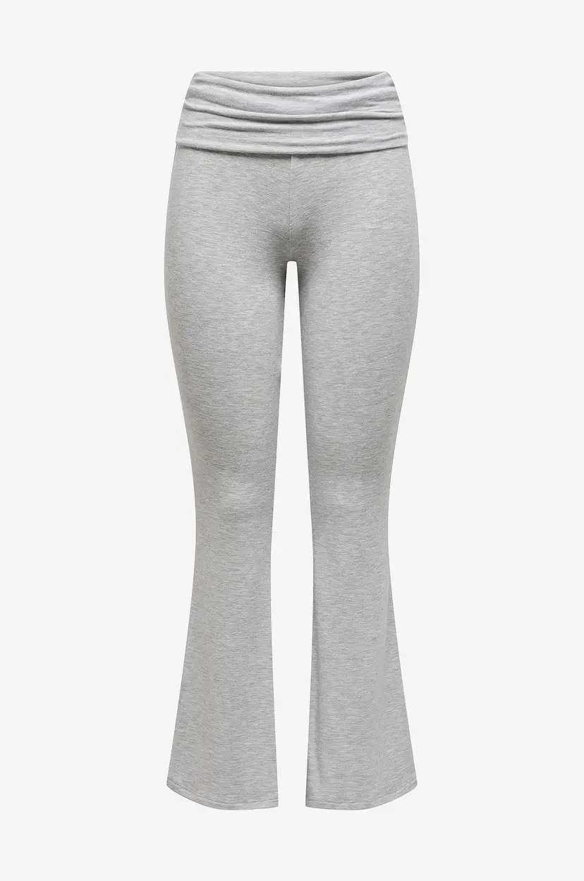 ONLY Bukser onlGlamour Fold Down Pant CC Jrs - Grå