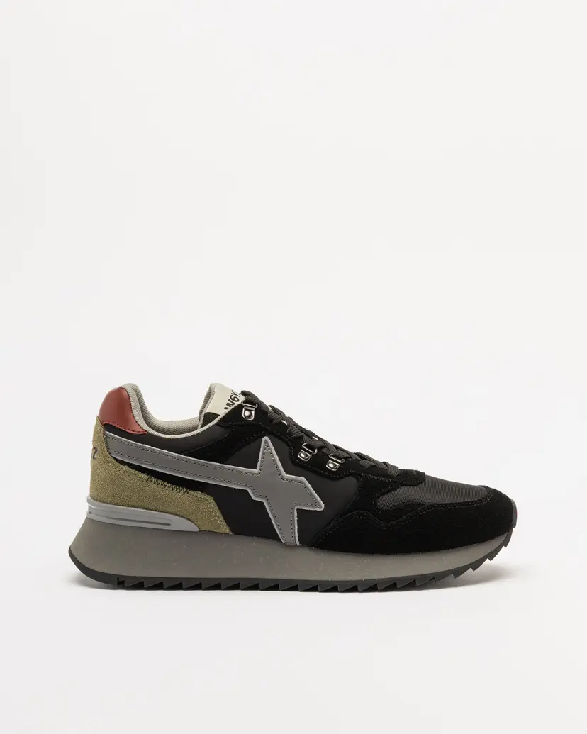 Just Say Wizz Just Say Wizz YAK-M Black Sneakers