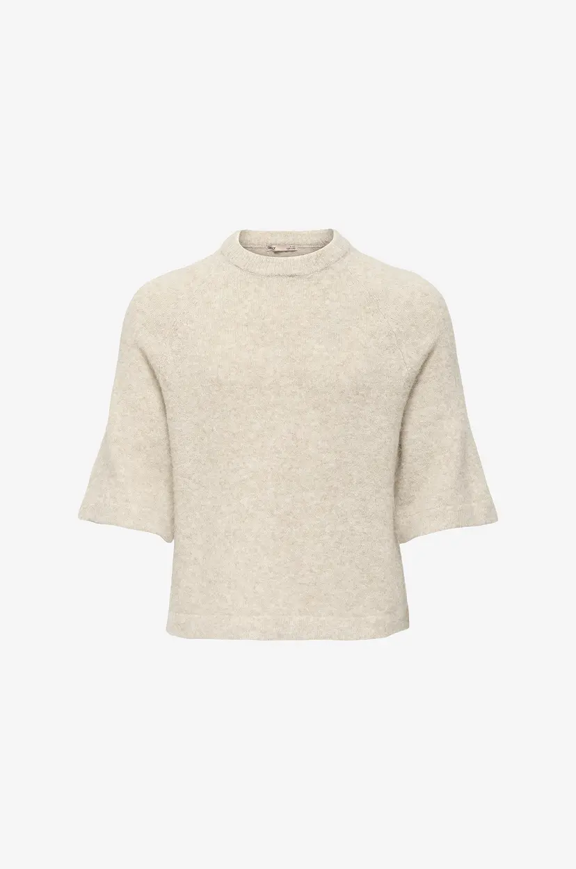 Kids Only Pullover kogEdena Life 4/5 Sleeve O-neck Knt - Beige