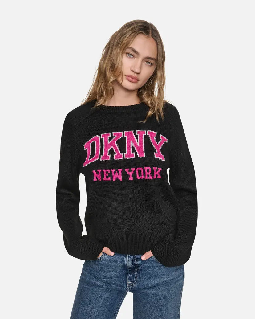DKNY Jeans DKNY Jeans DJ6R0768 Black Sweatshirt
