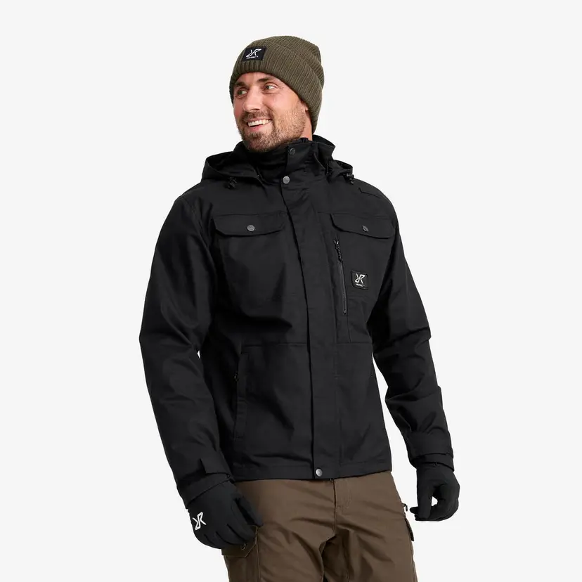 RevolutionRace Field Pro Warm Outdoor Jacket Herre Black