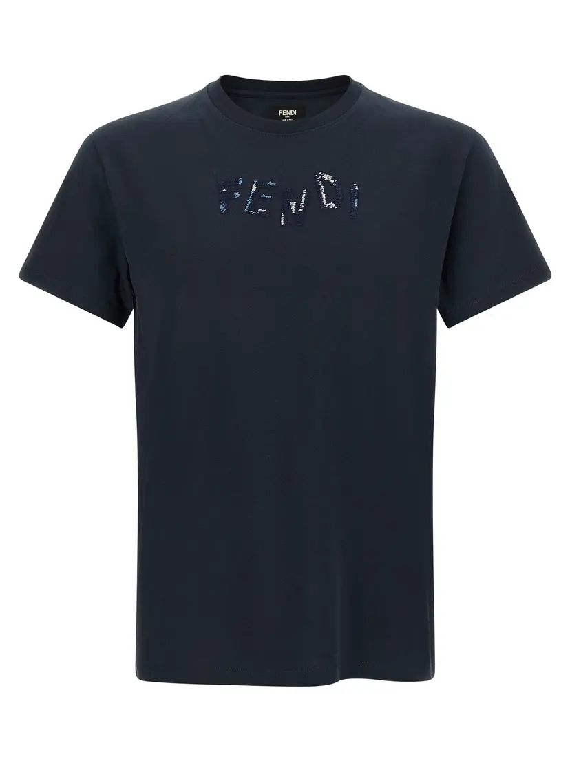 Fendi Fendi T-skjorter – Blå
