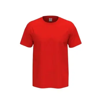 Stedman Stedman Comfort Men T-shirt Rød bomull 5XL Herre