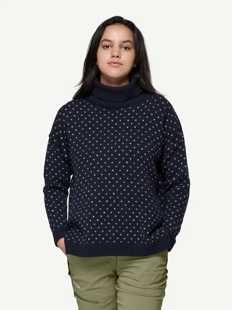 Devold Devold - Sørisen Wool High Neck Dame - Large - Blå