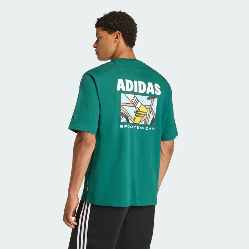 Adidas ANIMAL POP BIKE GRAPHIC T-SHIRT