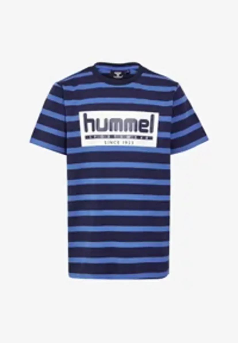 Hummel Hummel Osvald T-Shirt  Blå (146 / 11 år)