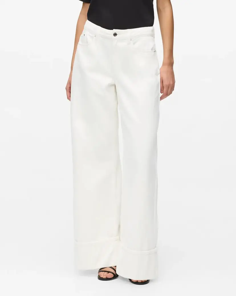 Karl Lagerfeld Karl Lagerfeld Turn Lip White Jeans