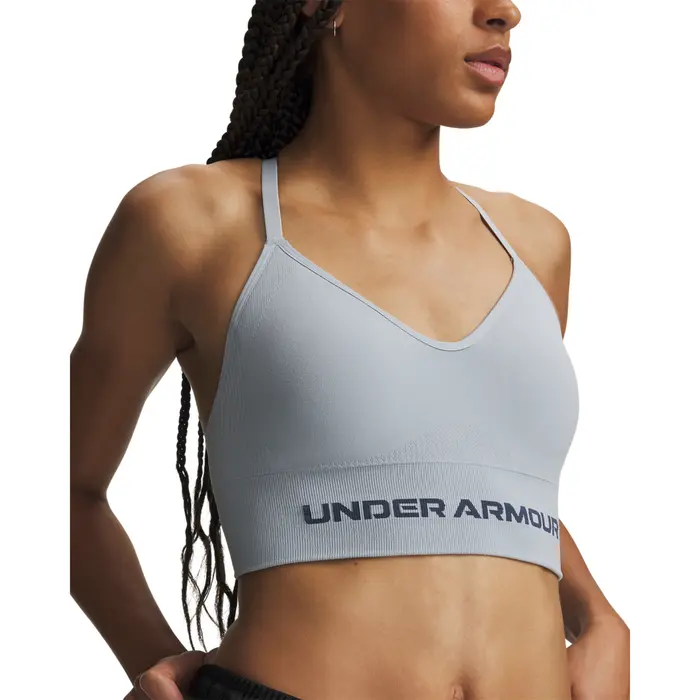 Under Armour Vanish Seamless Low Bra Blue Fog