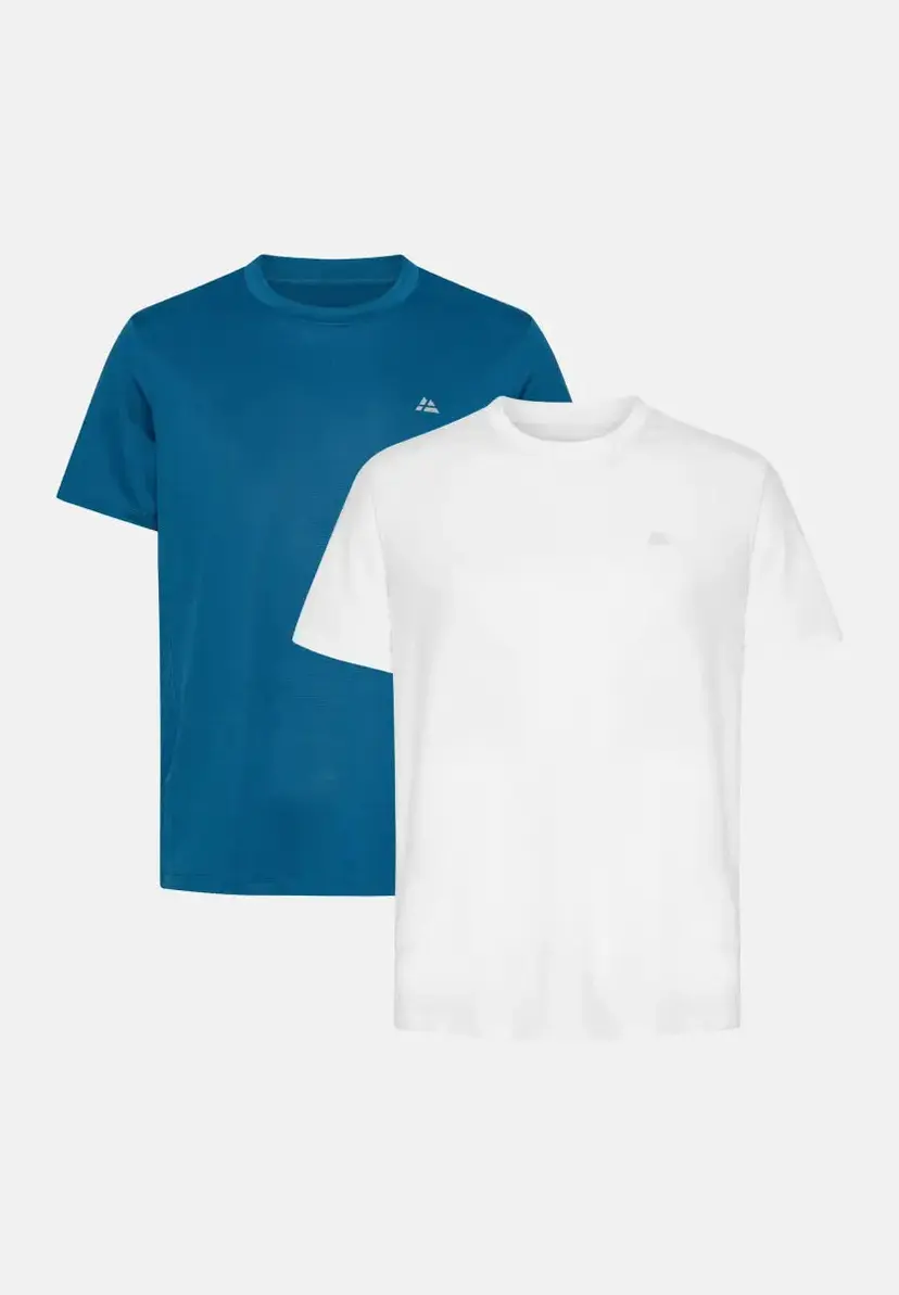DANISH ENDURANCE DANISH ENDURANCE SUSTAIN SPORTS T-SHIRT Lyseblå | Hvid 2XL