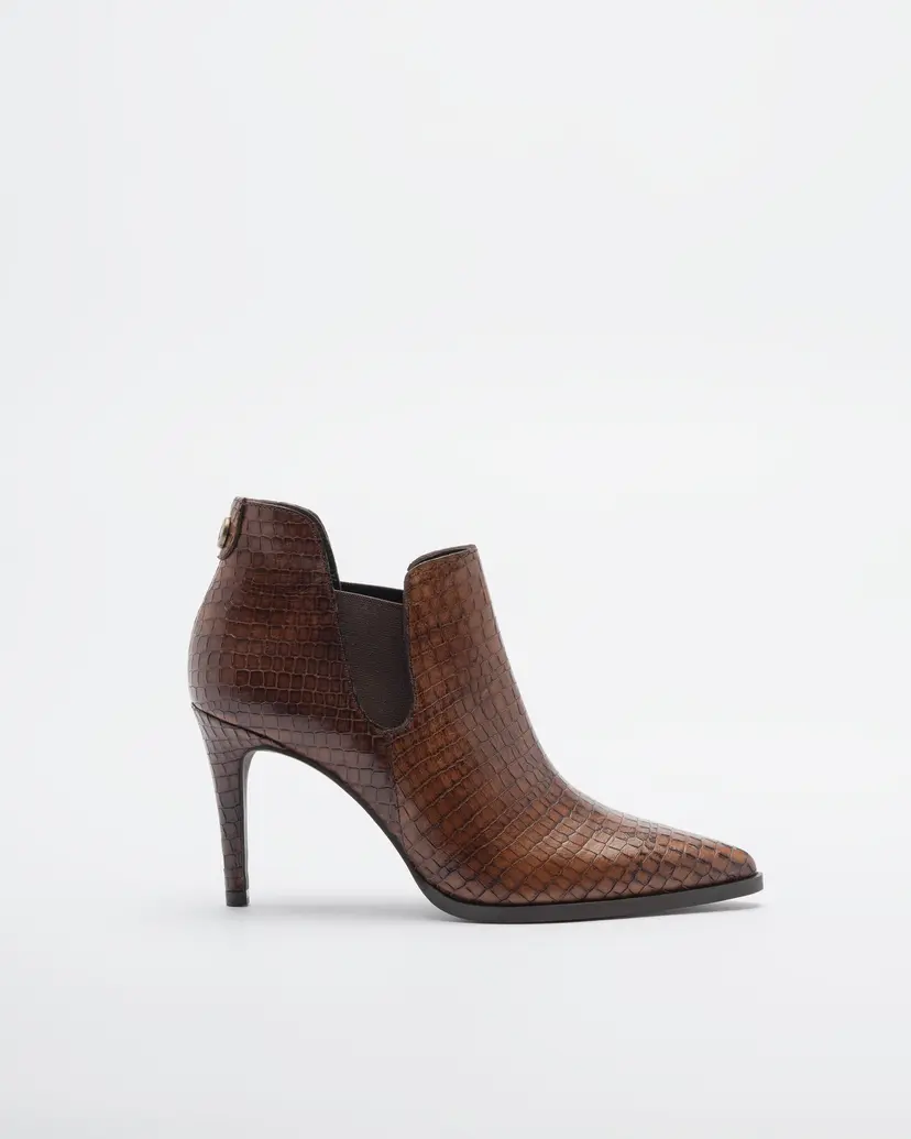 PROF PROF 9342 Camel Ankle Boots