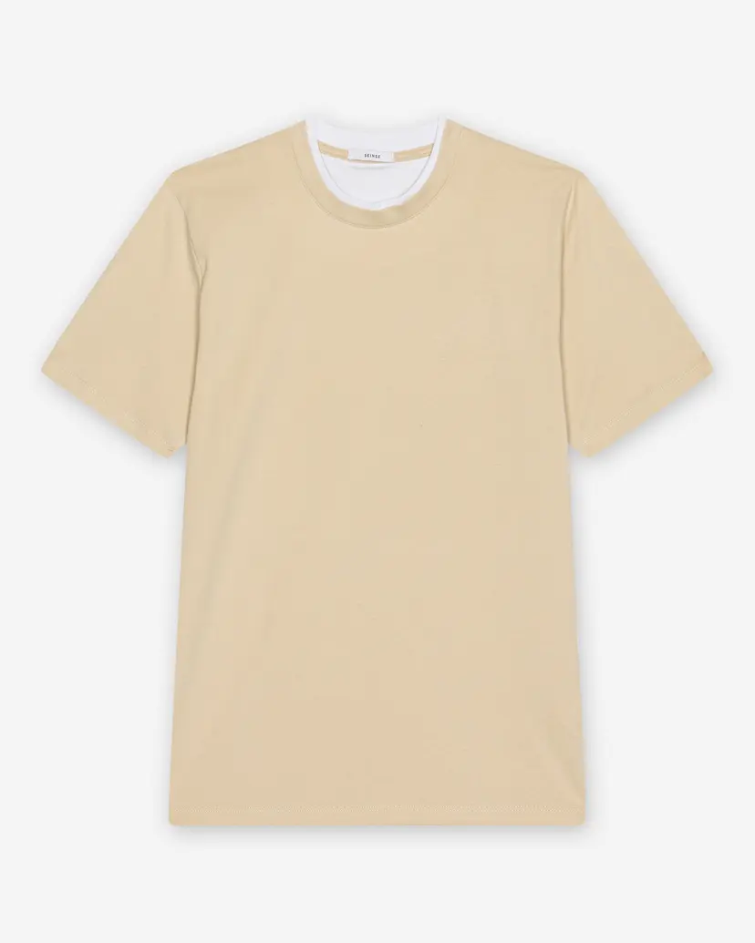 Seinse Seinse TE3215SS Beige T-shirt