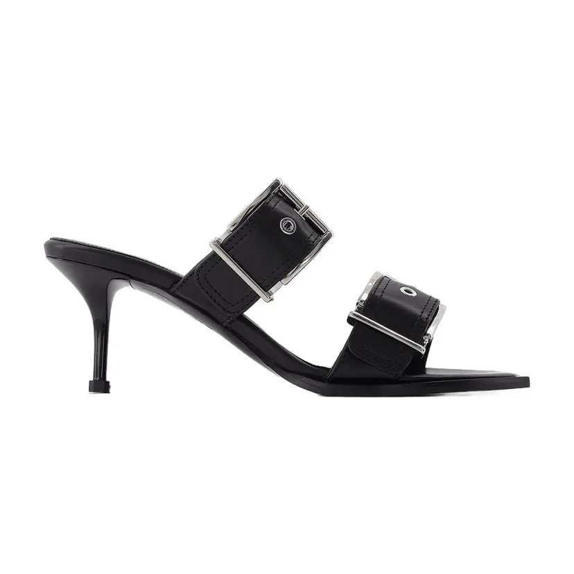 Alexander McQueen Alexander McQueen Slip-on-sko – Svart