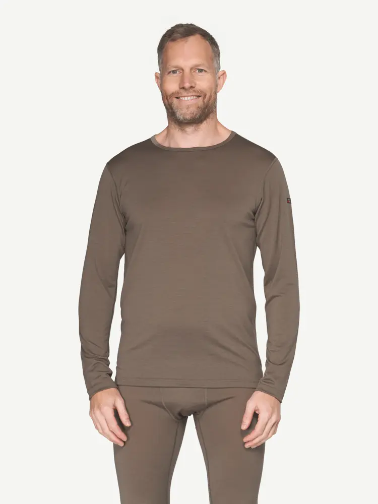 Devold Devold - Breeze Merino 150 Ulltrøye Herre - Large - Brun