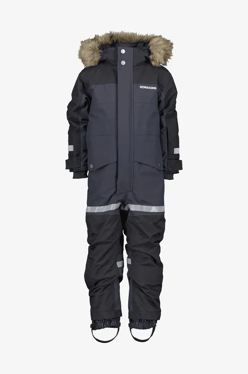 Didriksons Vinter-overall Bjärven Kds Cover 3 - Blå