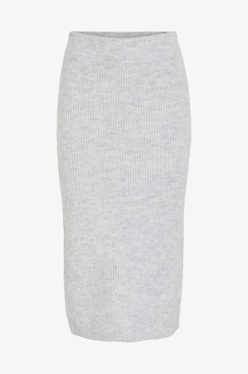 Vila Skjørt viRetta Pencil Knit - Grå