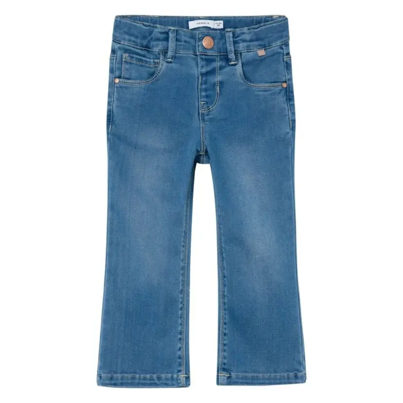 NAME IT Name It - Bukse Salli Bootcut Jeans Light Blue Denim