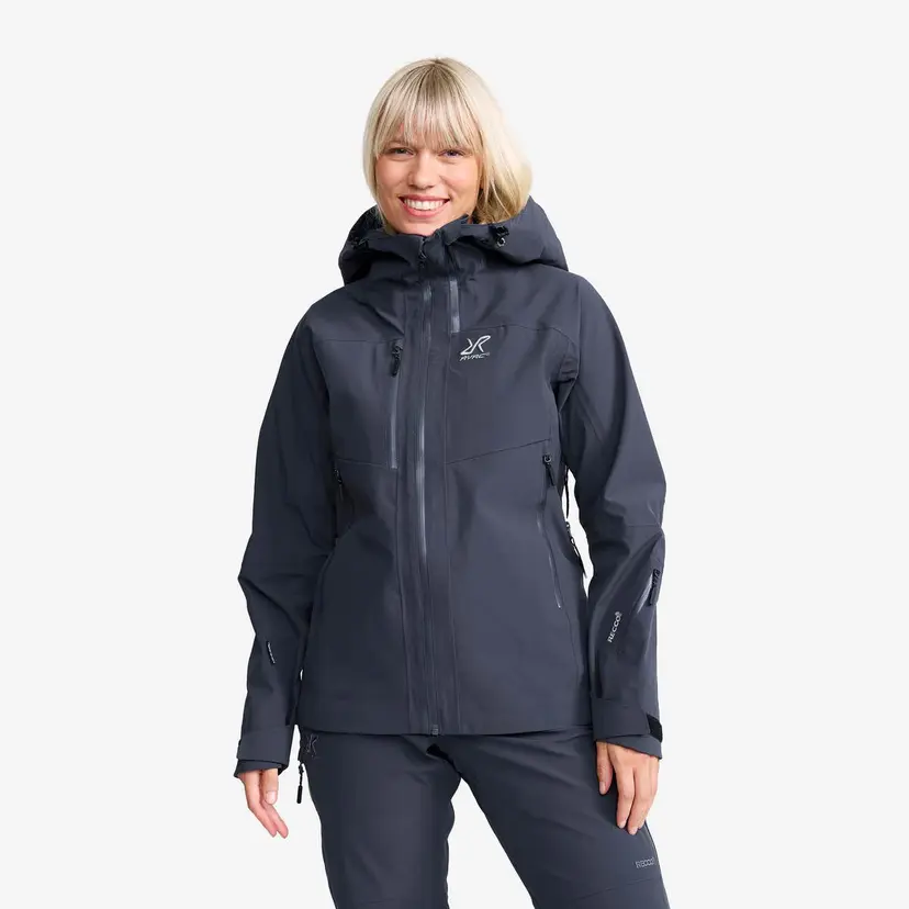 RevolutionRace Cyclone 3L Shell Jacket Dame India Ink