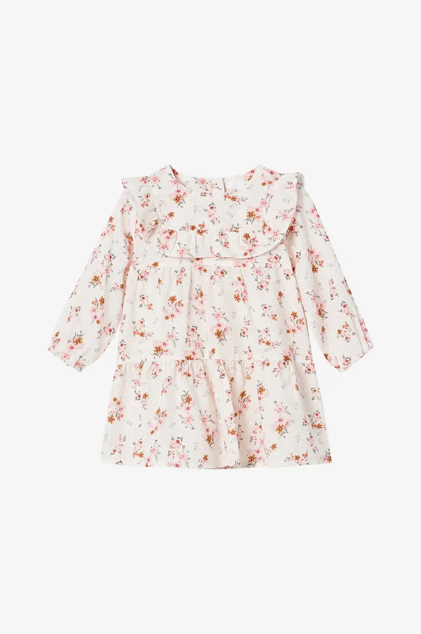 Ellos Collection Kjole Emelie Baby - Hvit