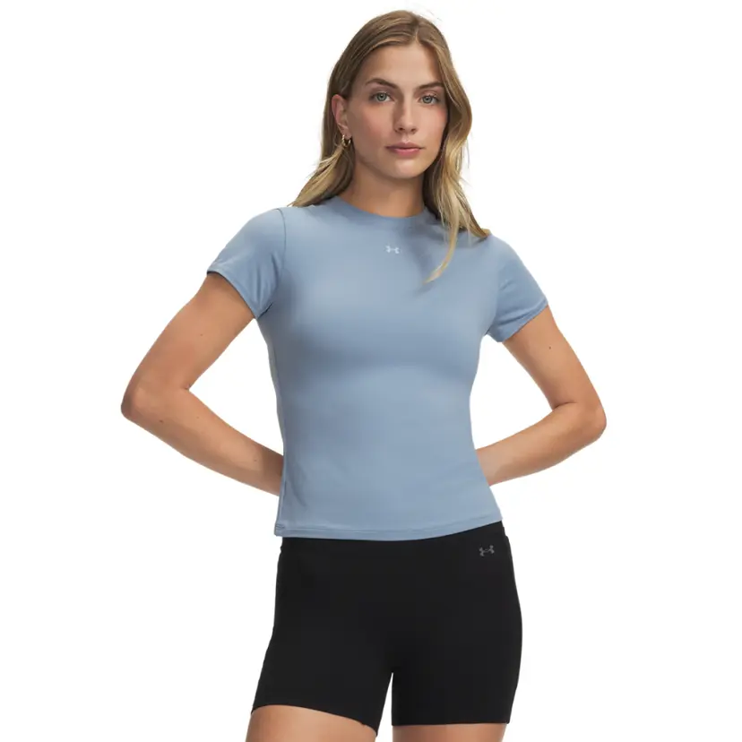 Under Armour Under Armour W's Motion Fitted Short Sleeve Blue Wind