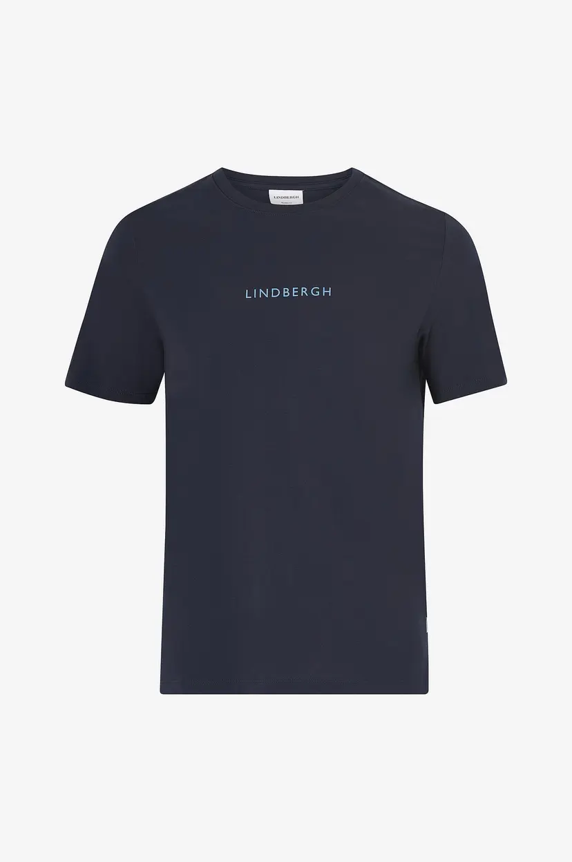 Lindbergh T-skjorte Lindbergh Print Tee S/S - Blå