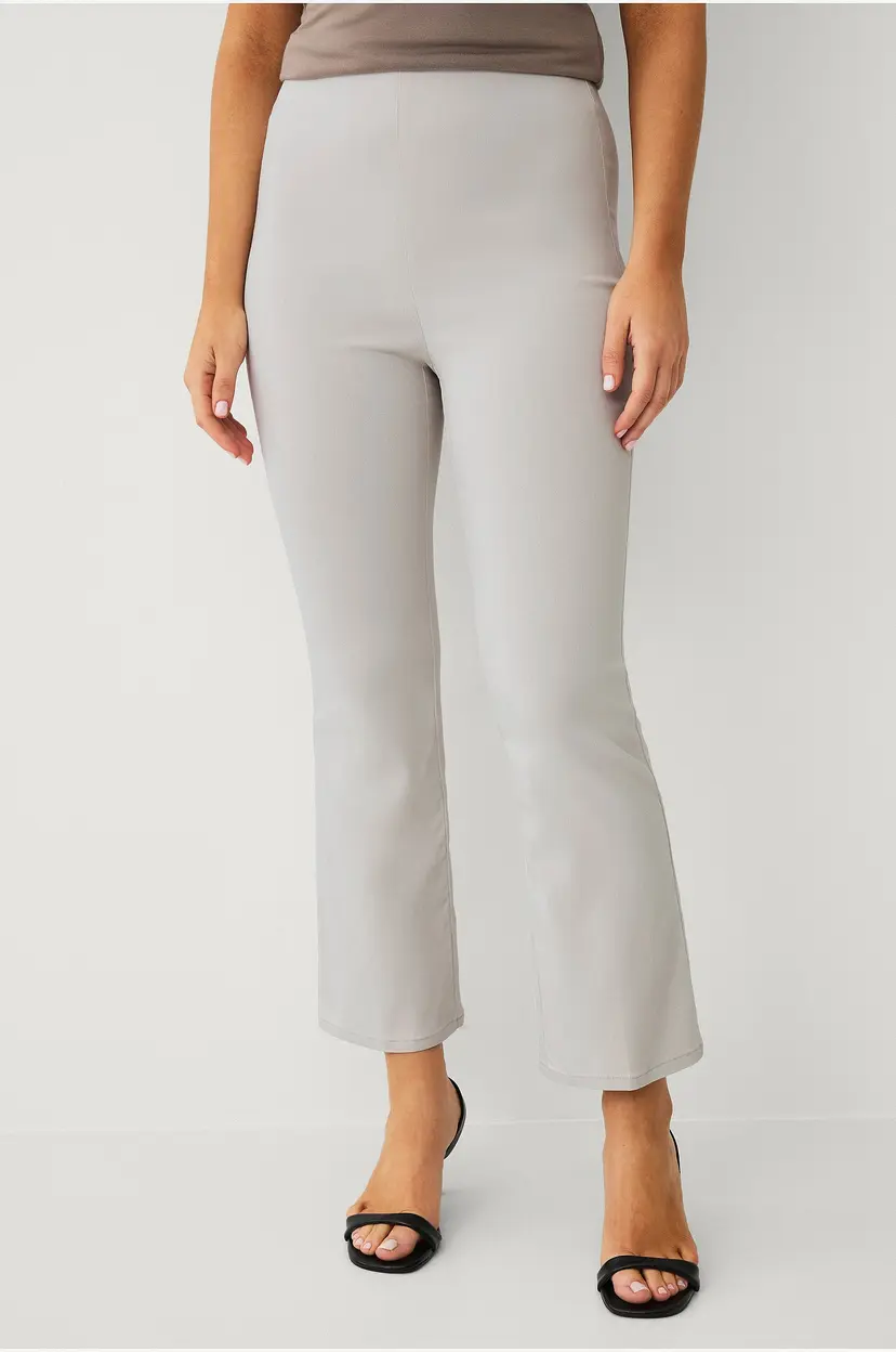 Ellos Collection Flexy Cropped tregging i superstretch - Natur