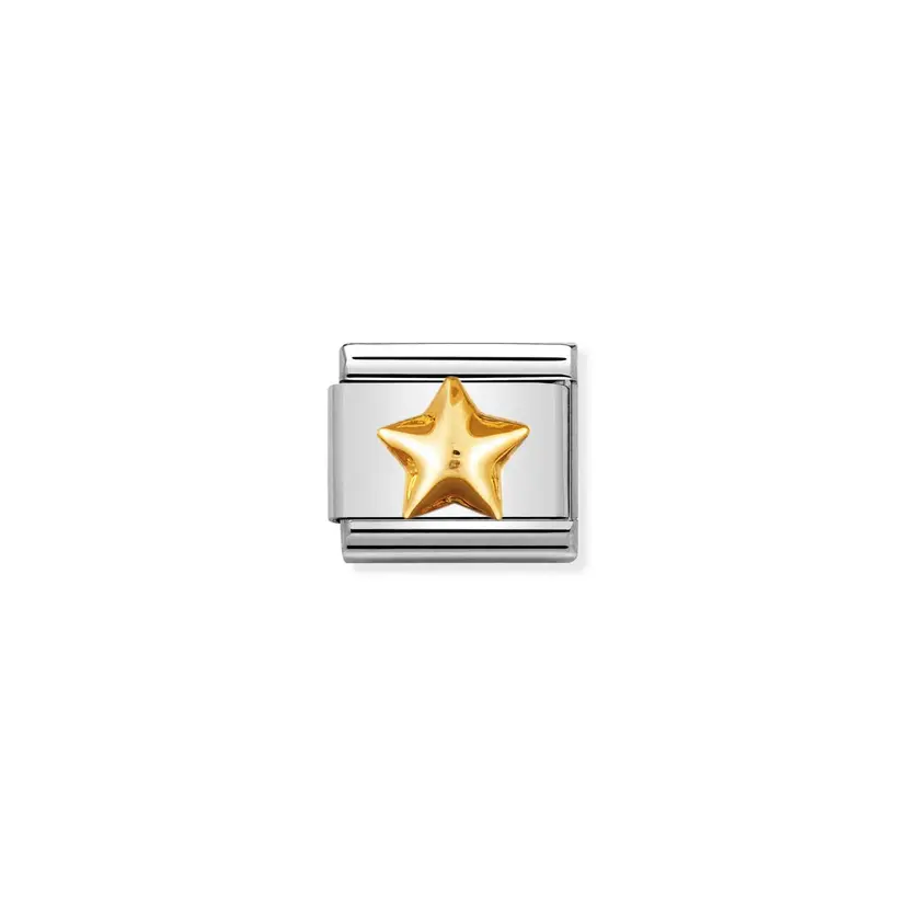Nomination Raised Star Gold