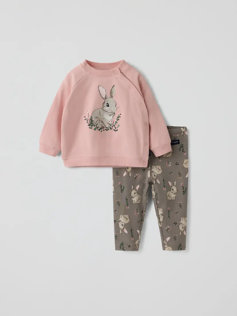 Polarn O. Pyret Sett med trøye og tights