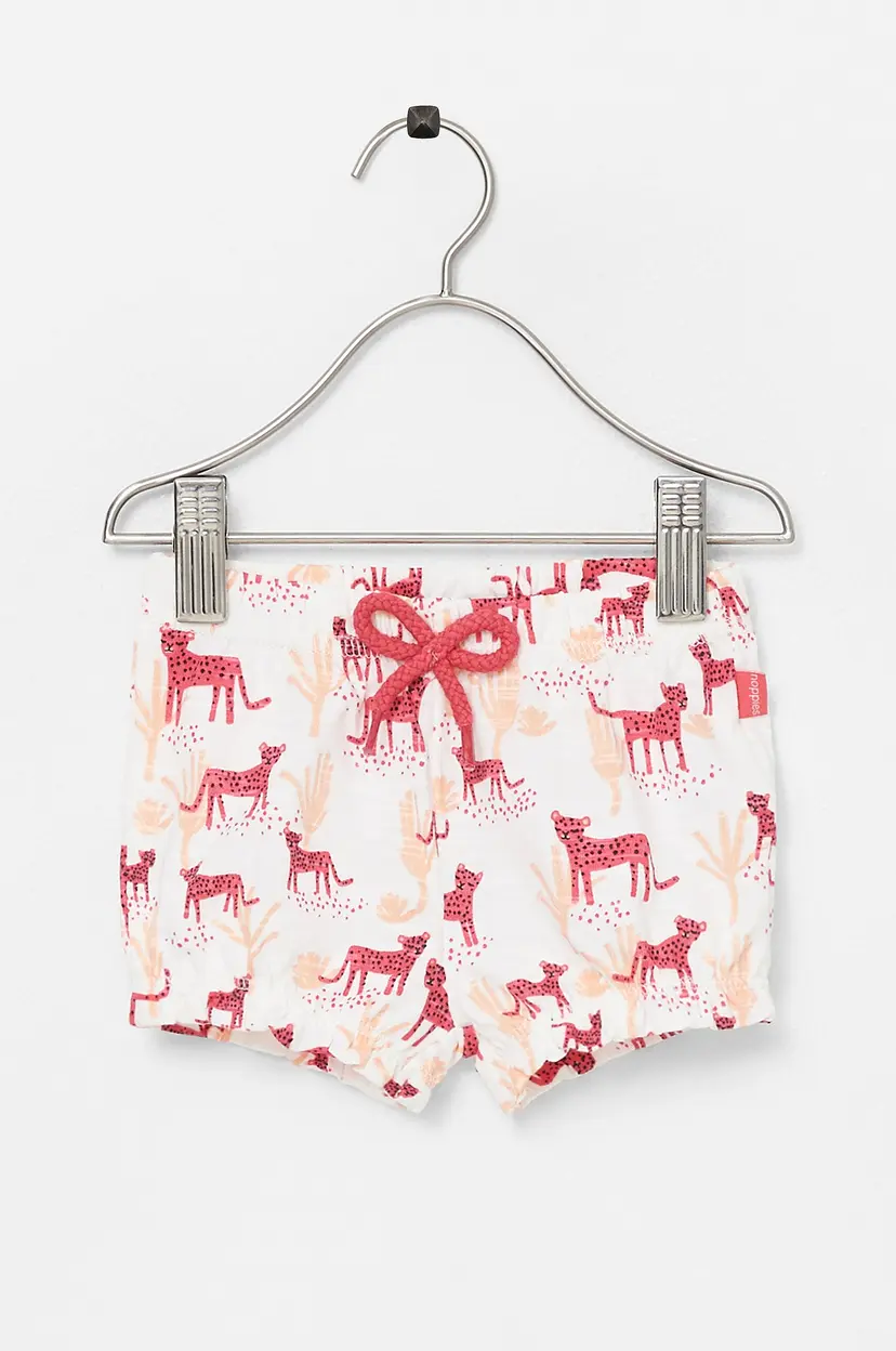 Noppies Shorts G Diaper Short Cranston Aop - Rød