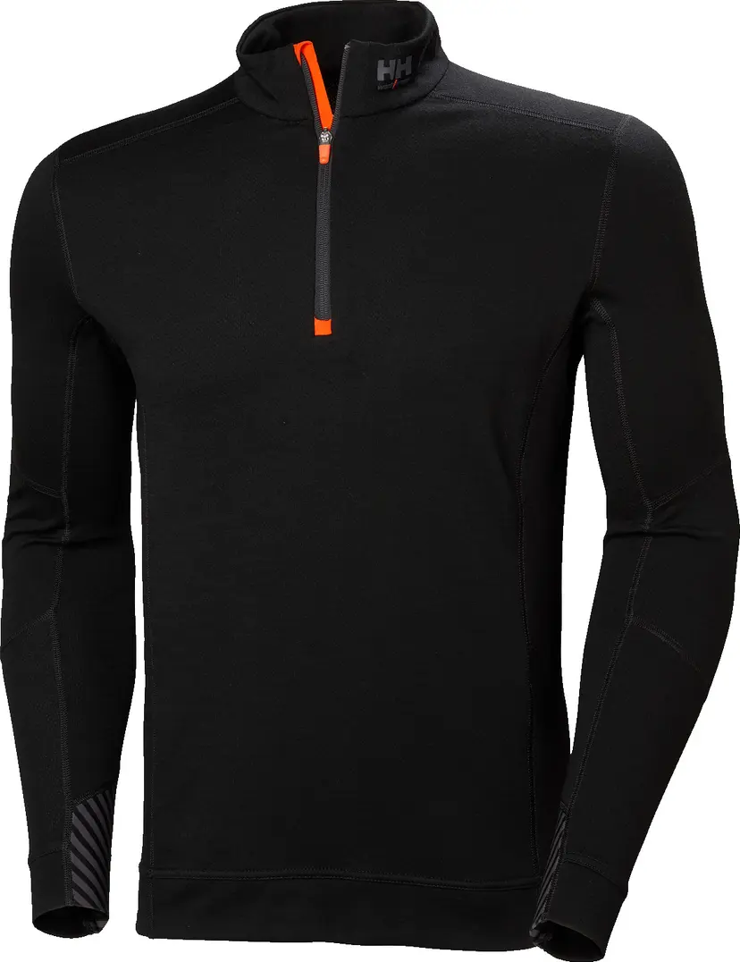 Helly Hansen Workwear Helly Hansen Workwear Men's Halfzip Shirt Lifa Merino Black990
