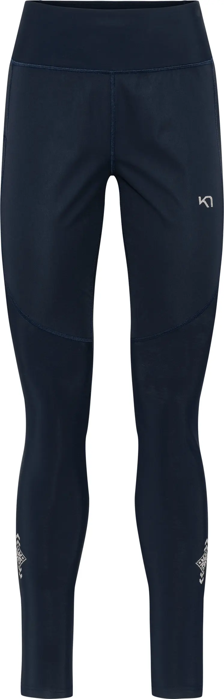 Kari Traa Kari Traa Women's Tirill Thermal Tights 2.0 Dark Navy Blue