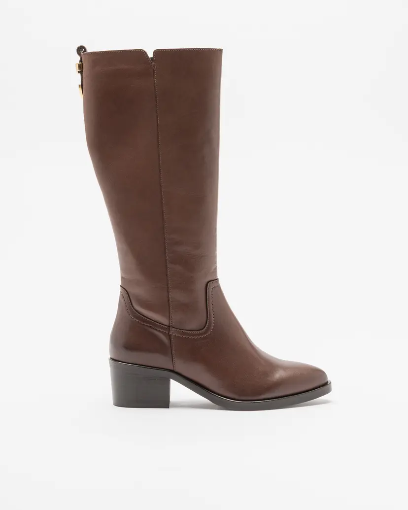 PROF PROF P2581 Brown Knee high boots