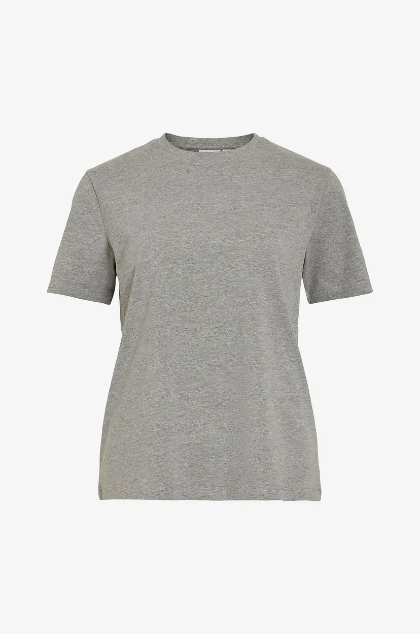 Vila T-skjorte viNora S/s - Grå