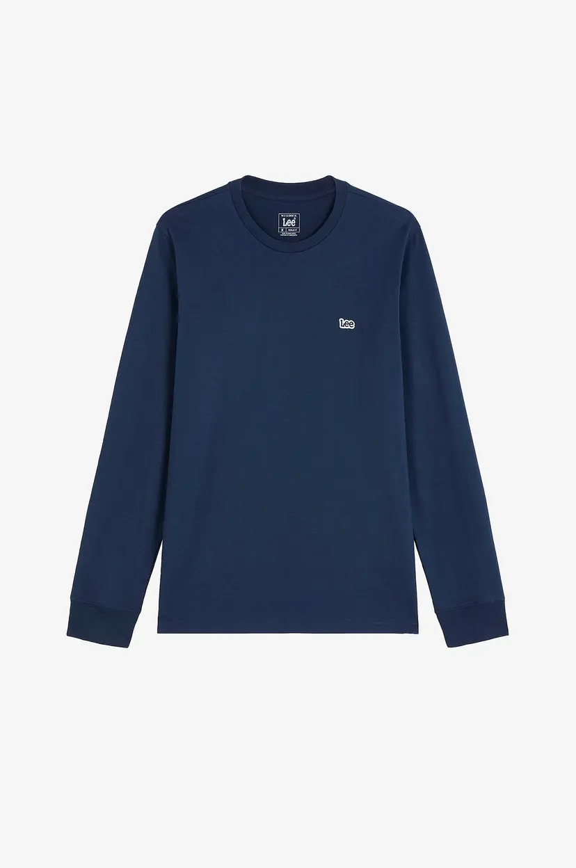 Lee T-skjorte Ls Patch Logo Tee Dress Blues - Blå