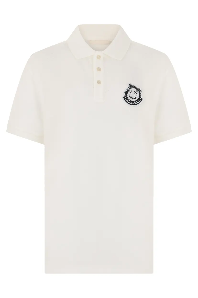 Moncler Moncler Poloskjorter – Hvit
