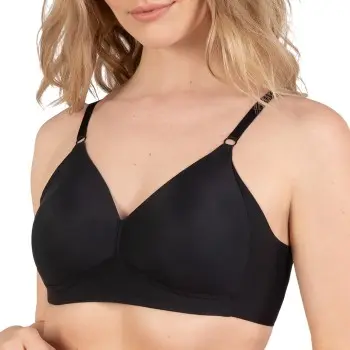 Naturana NATURANA BH Solution Side Smoother Bra Svart A 75 Dame