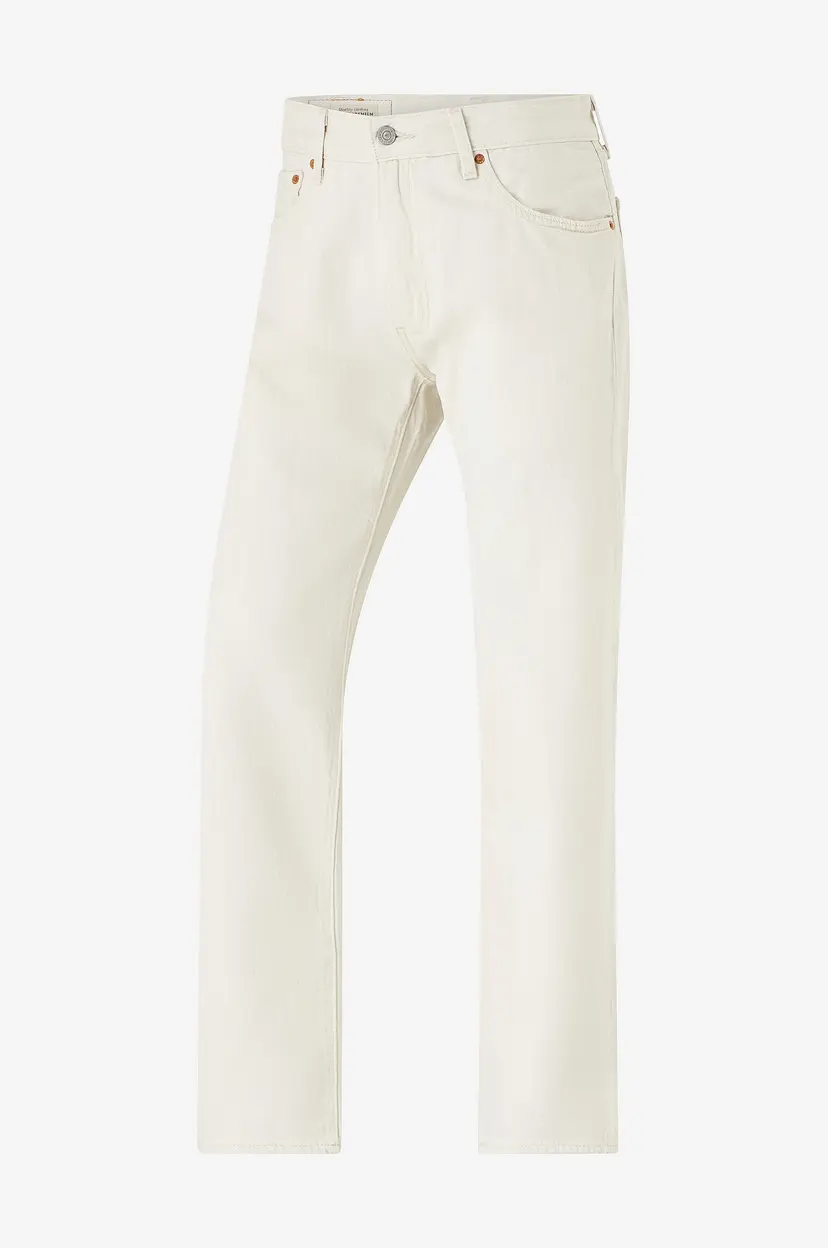 Levi's Jeans 555 Relaxed Straight - Hvit