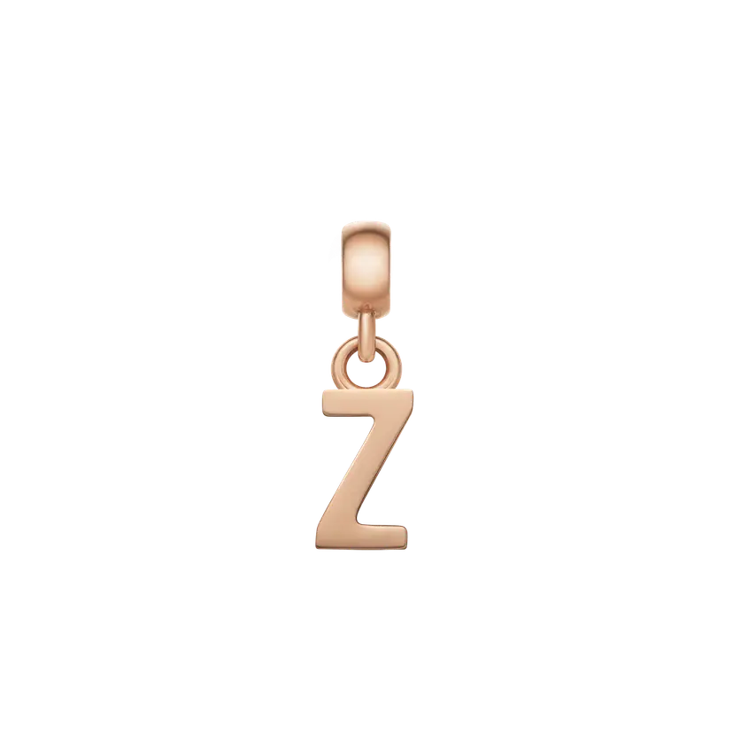 Daniel Wellington Rose Gold Charm Letter | DW