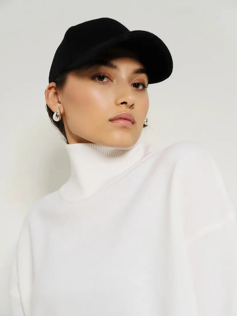 ella&il Julie Wool Cap Black
