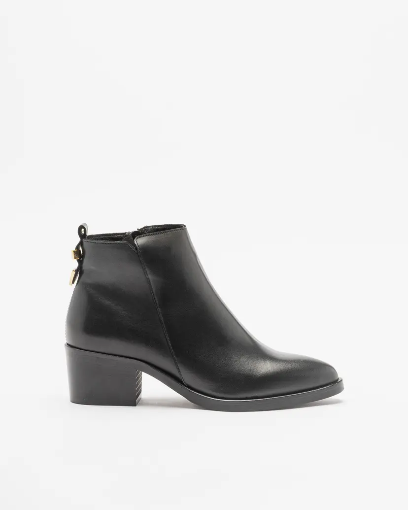 PROF PROF P2580 Black Ankle Boots