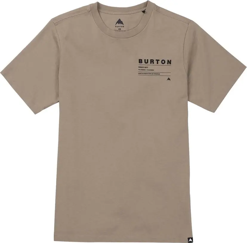 Burton Burton Moretown T-Shirt Summit Taupe