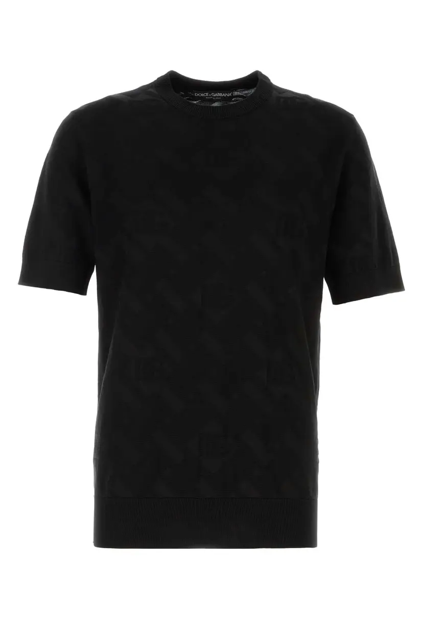 Dolce & Gabbana Dolce & Gabbana T-skjorter – Svart